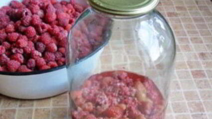 компот из клубники и малины