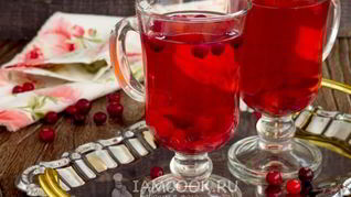 Компот из клюквы
