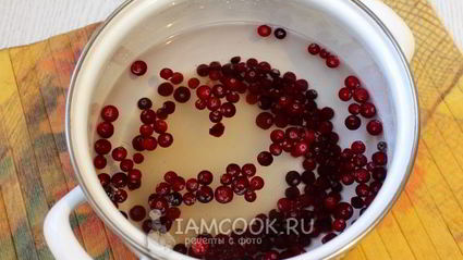 компот из клюквы