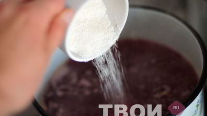 компот из красной смородины с апельсином