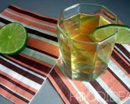 Компот из крыжовника с апельсином