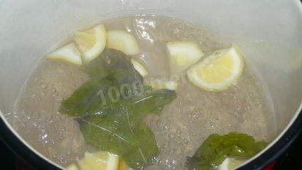 компот из лимонов на зиму