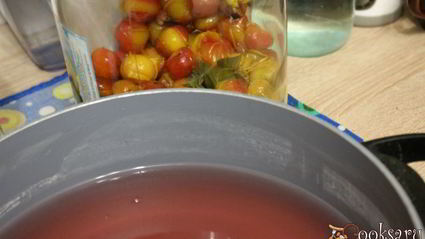 компот из мелкой сливы с мятой