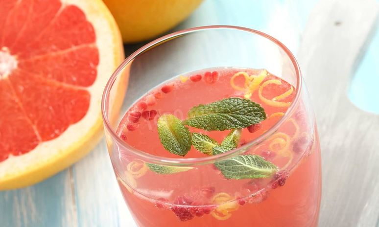 Рецепт компота из помело, апельсина, лимона и грейпфрута