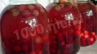 Компот из ранеток на зиму