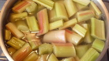 компот из ревеня