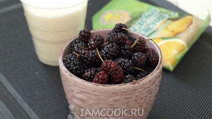 компот из шелковицы на зиму