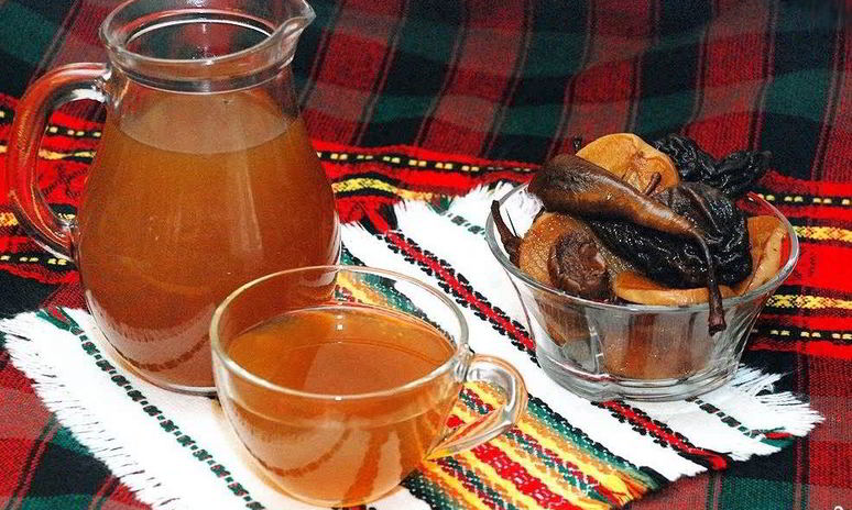 Рецепт компота из сухофруктов без сахара