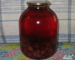 Компот из вишни на зиму без стерилизации