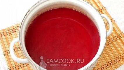 компот из вишни на зиму