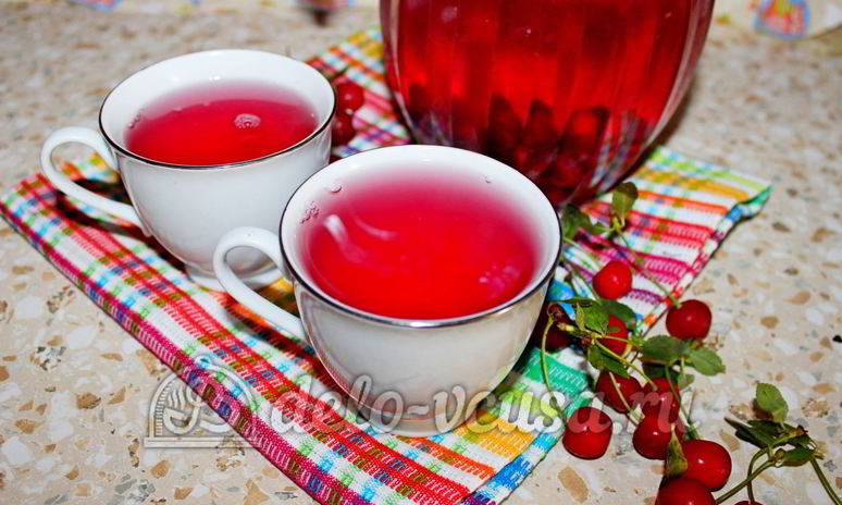 Рецепт компота из вишни