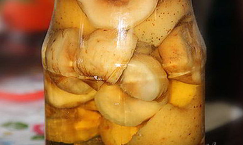 Рецепт компота ванильно-яблочный