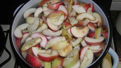 компот яблочный