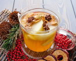 Рождественский фруктовый компот