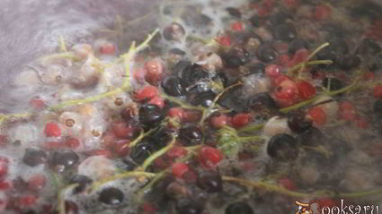 смородиновый компот с корицей