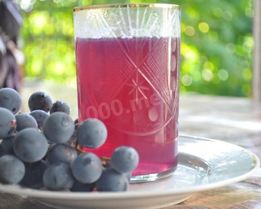 Виноградный компот из изабеллы