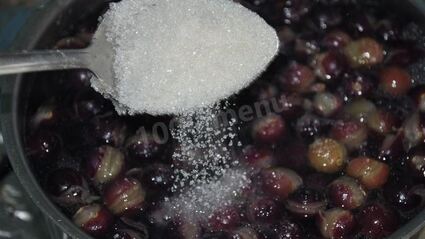 виноградный компот из изабеллы