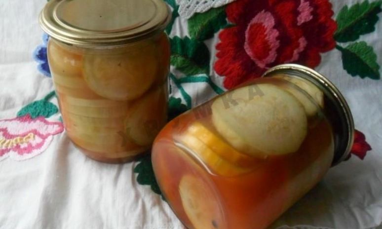 Рецепт консервированных кабачков с кетчупом чили на зиму