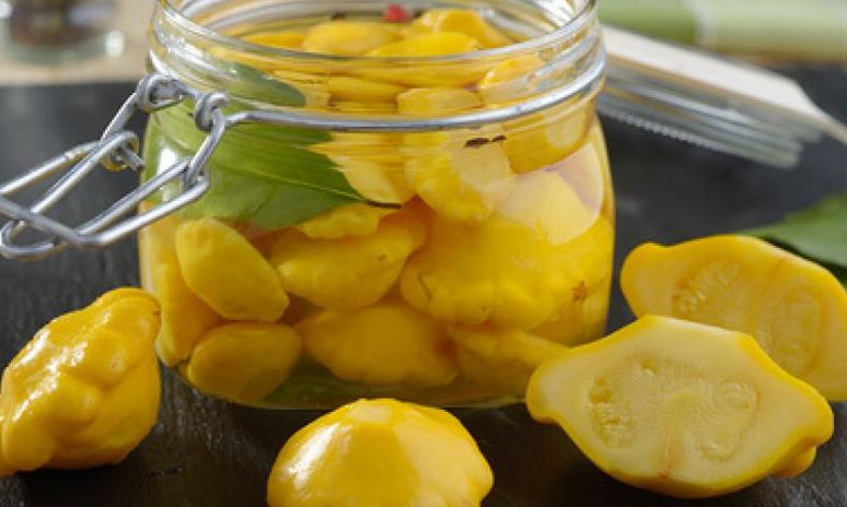 Рецепт консервированных патиссонов