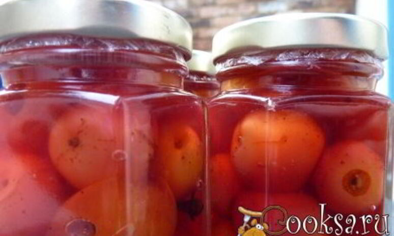 Рецепт консервированных яблок в собственном соку на зиму