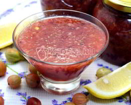 Крыжовник с лимоном на зиму