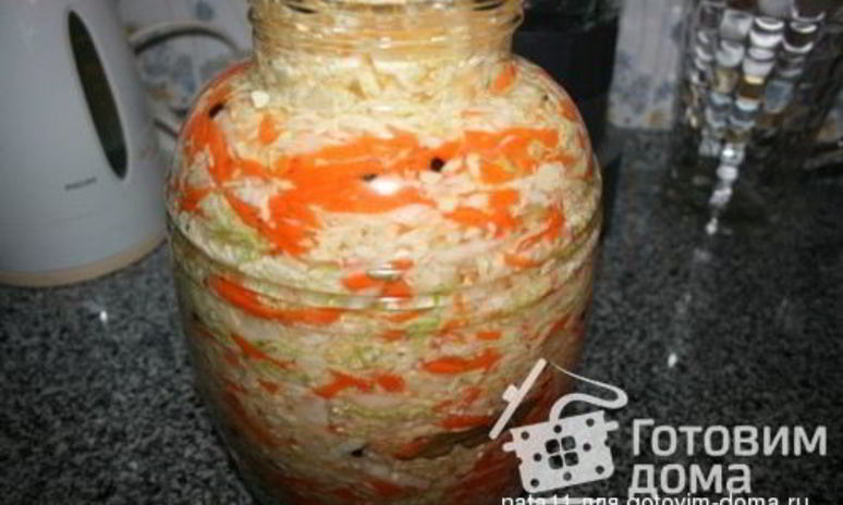Рецепт квашеной капусты без рассола