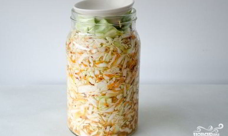 Рецепт квашеной капусты в банках