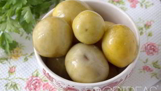 Квашеные зеленые помидоры