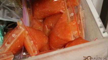 ленивая заготовка из помидоров на зиму