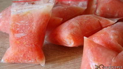 ленивая заготовка из помидоров на зиму