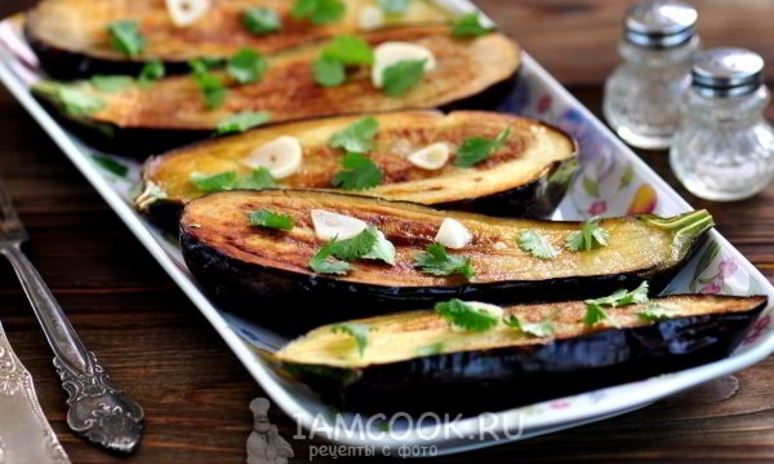 Рецепт баклажанов маринованных с чесноком