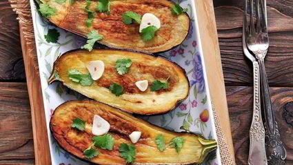 баклажаны маринованные с чесноком