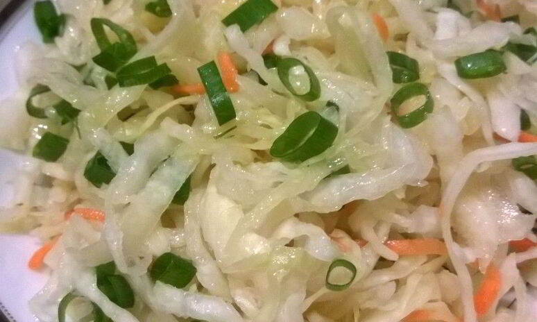 Рецепт быстрой маринованной капусты