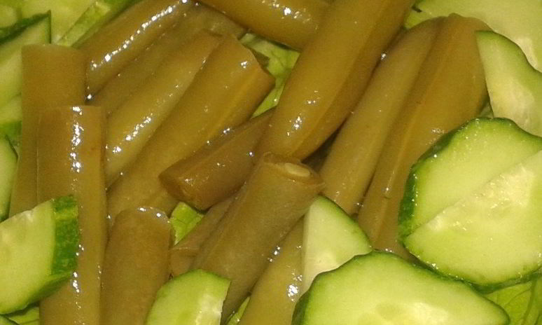 Рецепт быстрой маринованной стручковой фасоли