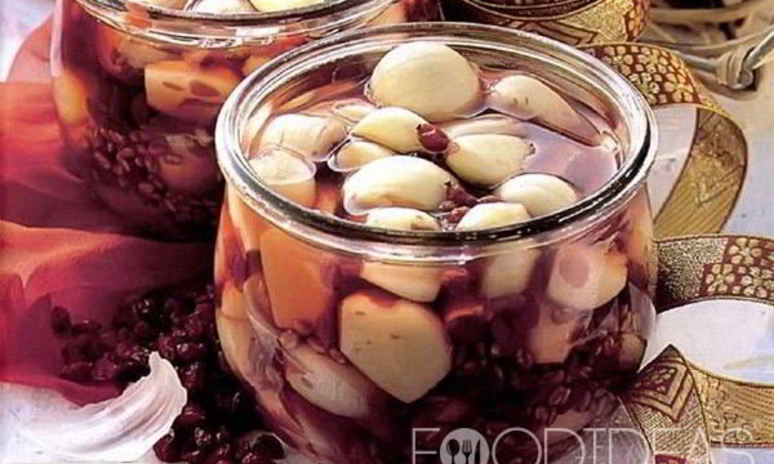 Рецепт чеснока маринованного