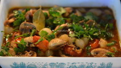 грибочки маринованные в винном соусе