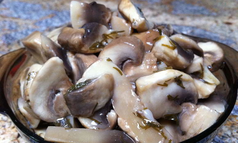 Рецепт грибочков маринованных