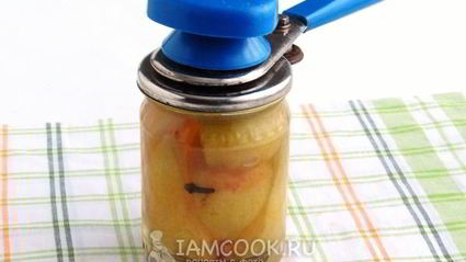 груши маринованные на зиму без стерилизации