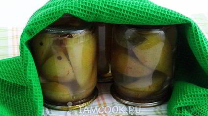 груши маринованные на зиму без стерилизации