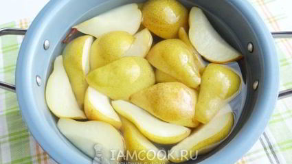 груши маринованные на зиму без стерилизации
