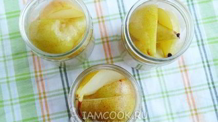 груши маринованные на зиму без стерилизации