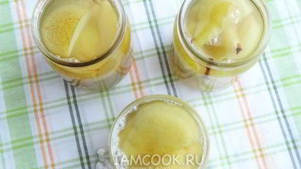 груши маринованные на зиму без стерилизации