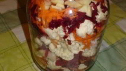 капуста, маринованная с овощами на зиму