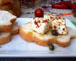 Маринованная брынза