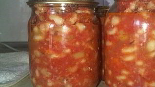 Маринованная фасоль на зиму