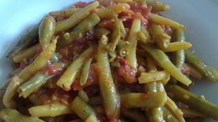 Маринованная фасоль по-корейски