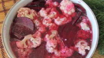 маринованная цветная капуста по-армянски