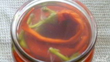 маринованный горький перец