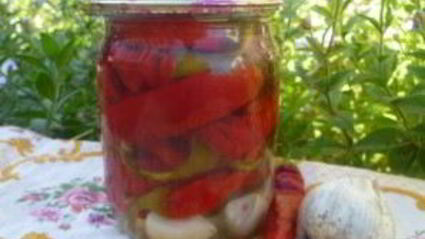 маринованный горький перец