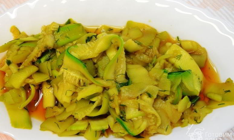 Рецепт маринованного цуккини